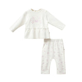 Pink Butterfly Outfit Set