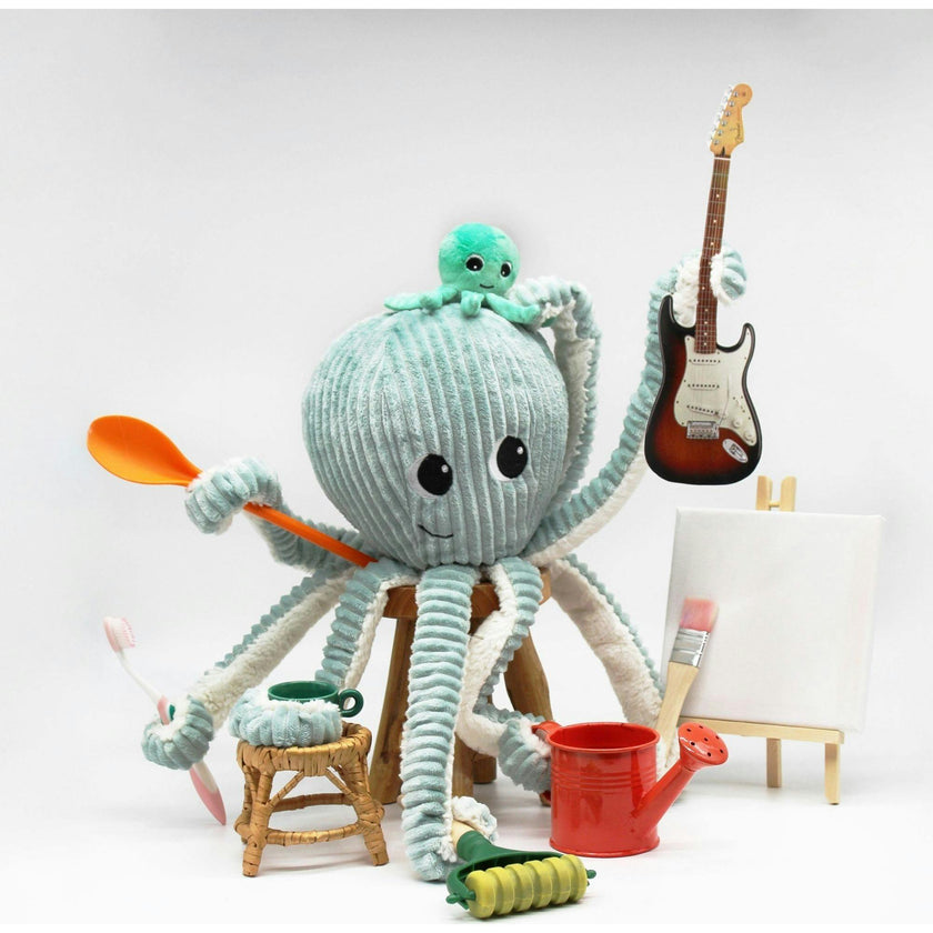 OCTOPUS - MOM & BABY - MINT