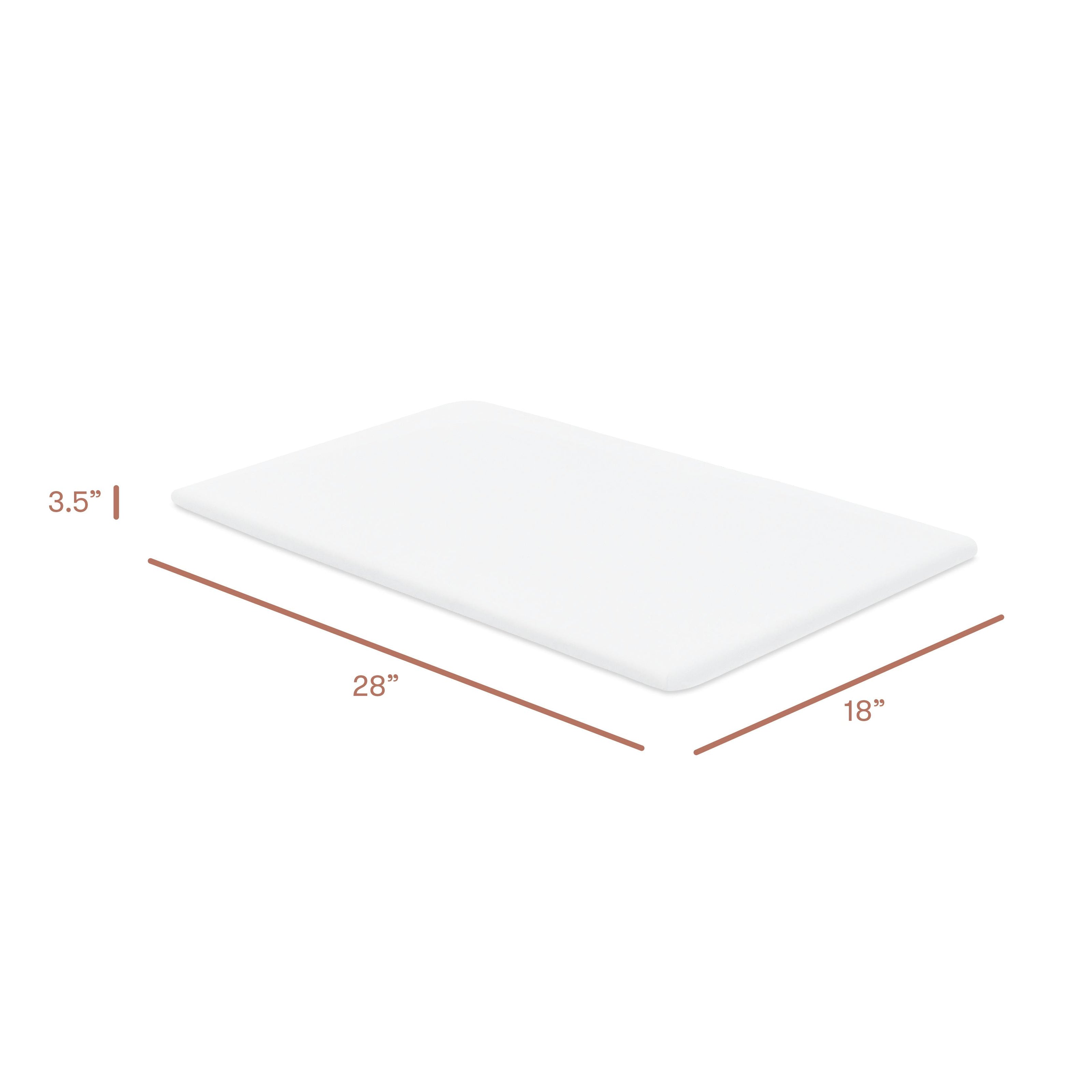 All-Stages Bassinet Sheet in GOTS Certified Organic Brushed Cotton in Bright White