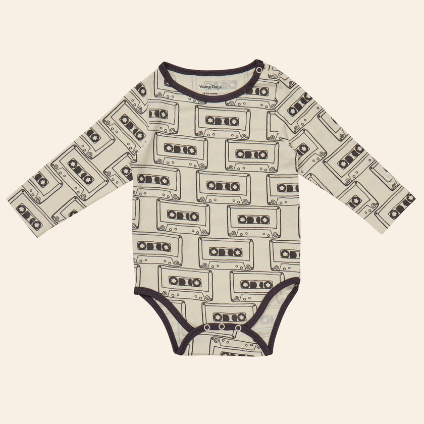 Printed Longsleeve Onesie