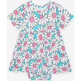 Retro Daisy Bodysuit Dress