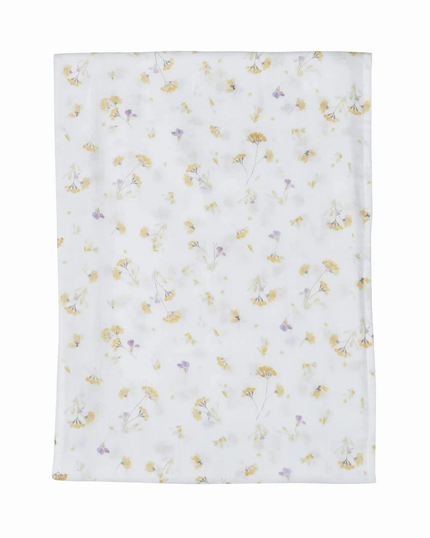 Muslin Swaddle Yellow Fields