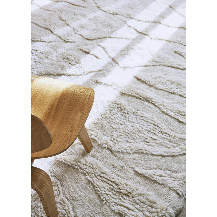 Enkang Woolable Rug, White
