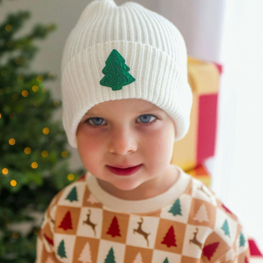 Tree Patch Christmas Beanie