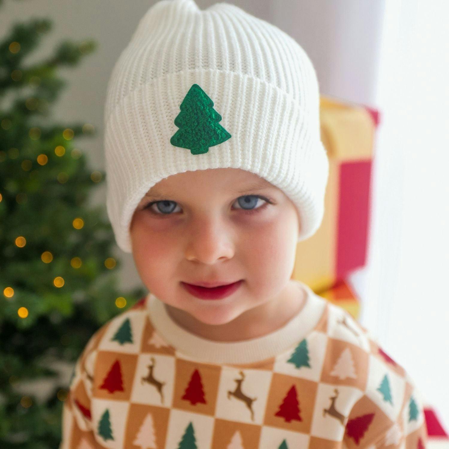 Tree Patch Christmas Beanie