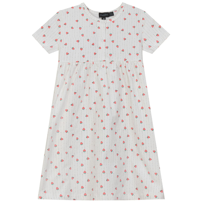 Strawberry and Pear Printed Dress