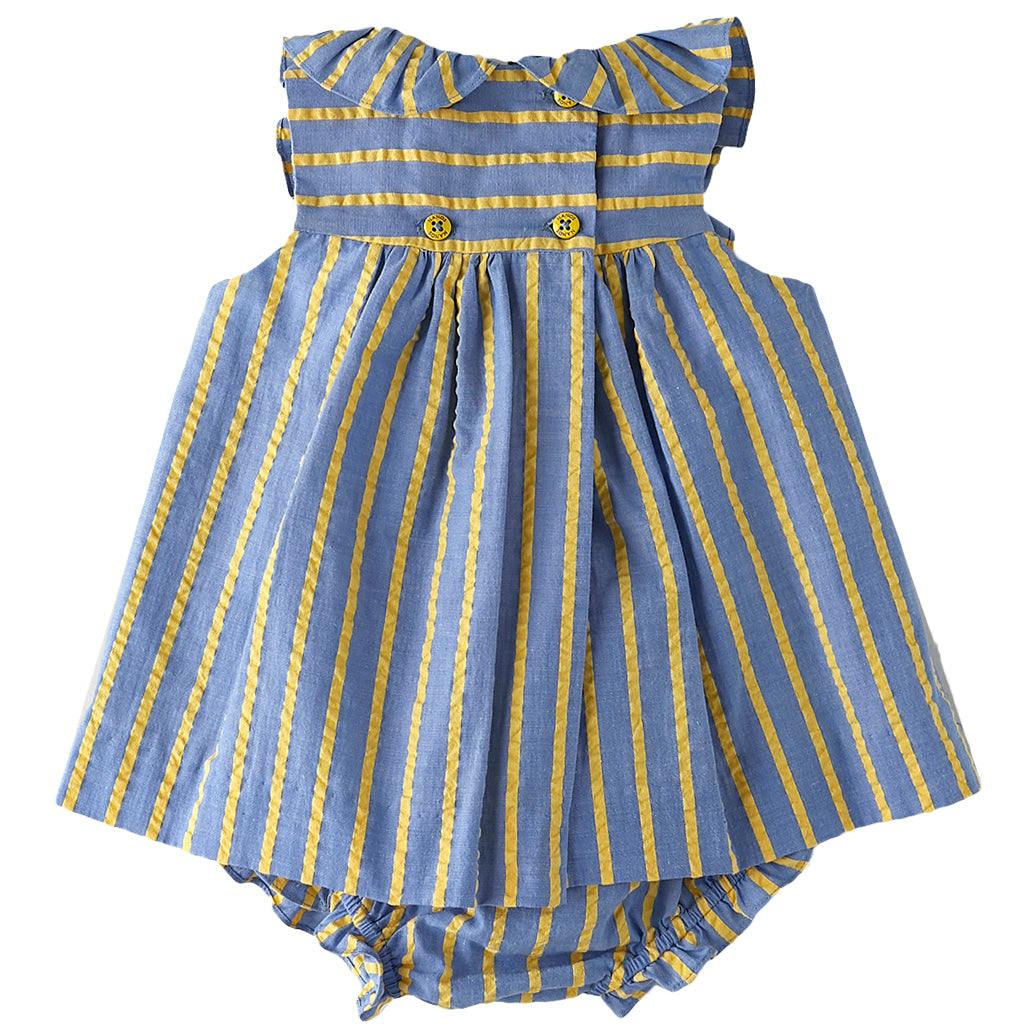 Ruffle Sleeveless Baby Dress Set