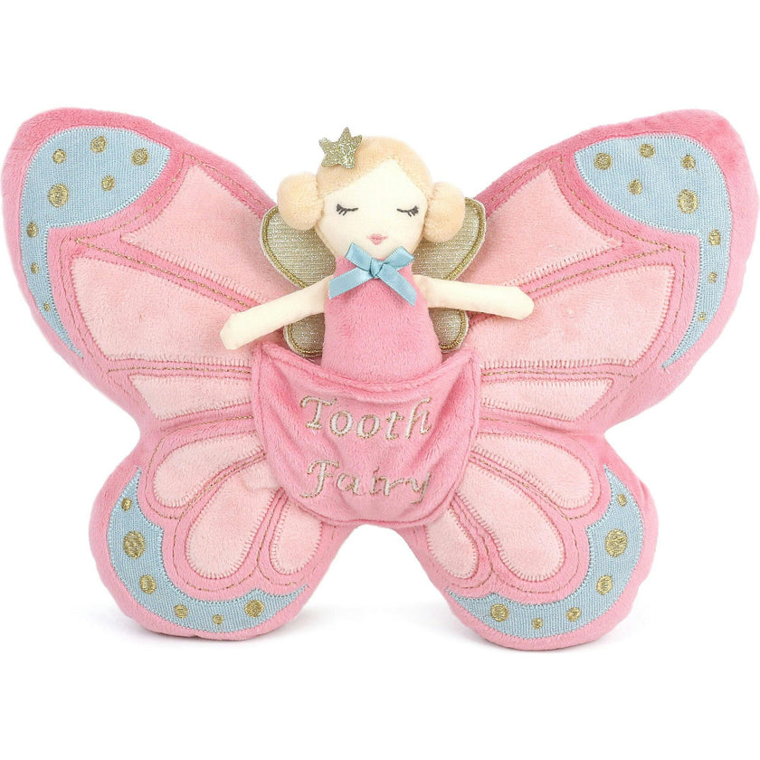 Butterfly Tooth Fairy Pillow and Doll Set
