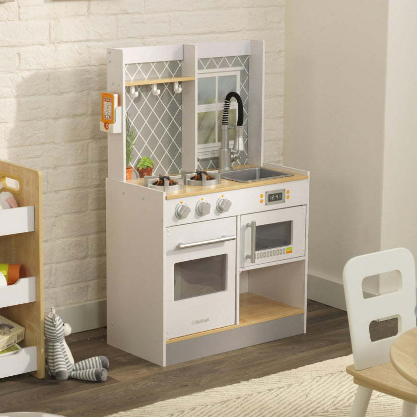 Let's Cook Wooden Play Kitchen