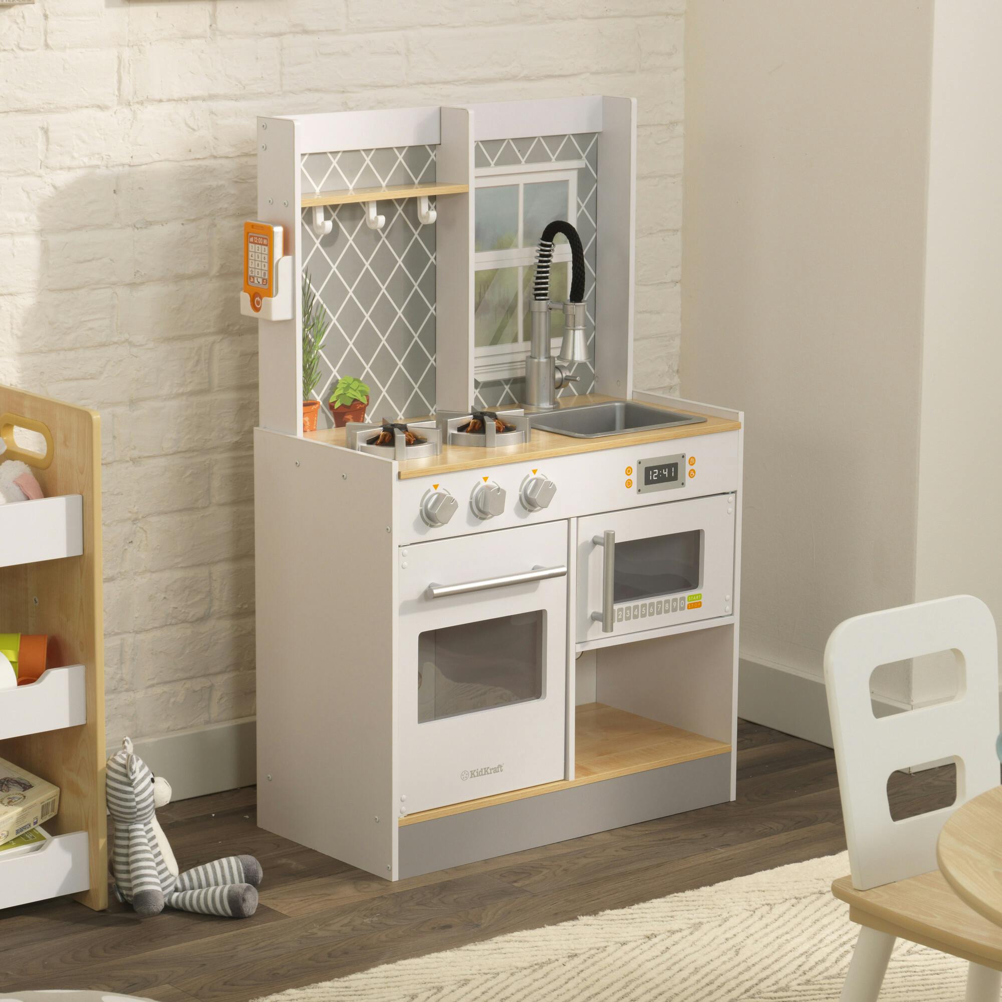 Let's Cook Wooden Play Kitchen