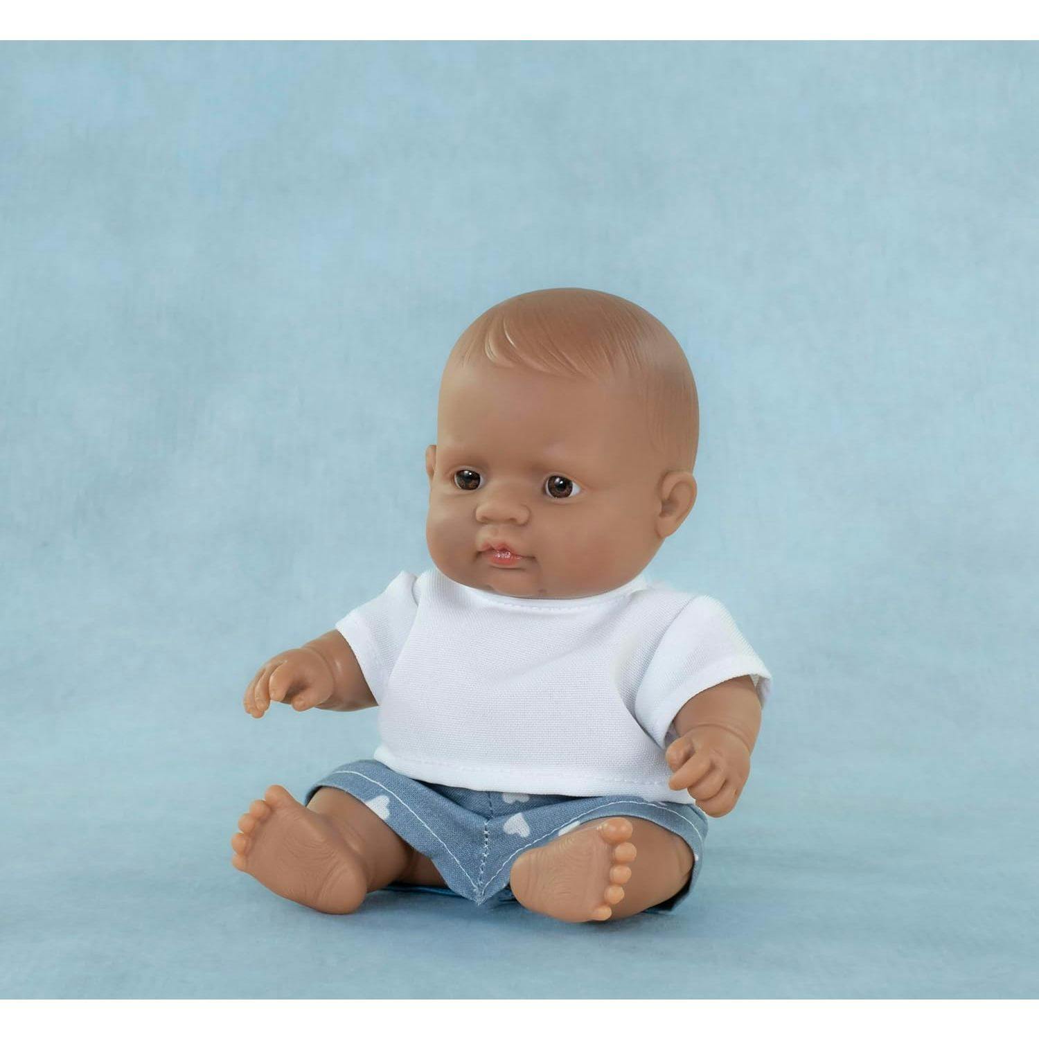 My friends & Me Collection Hispanic Boy Baby Doll - 8 1/4''