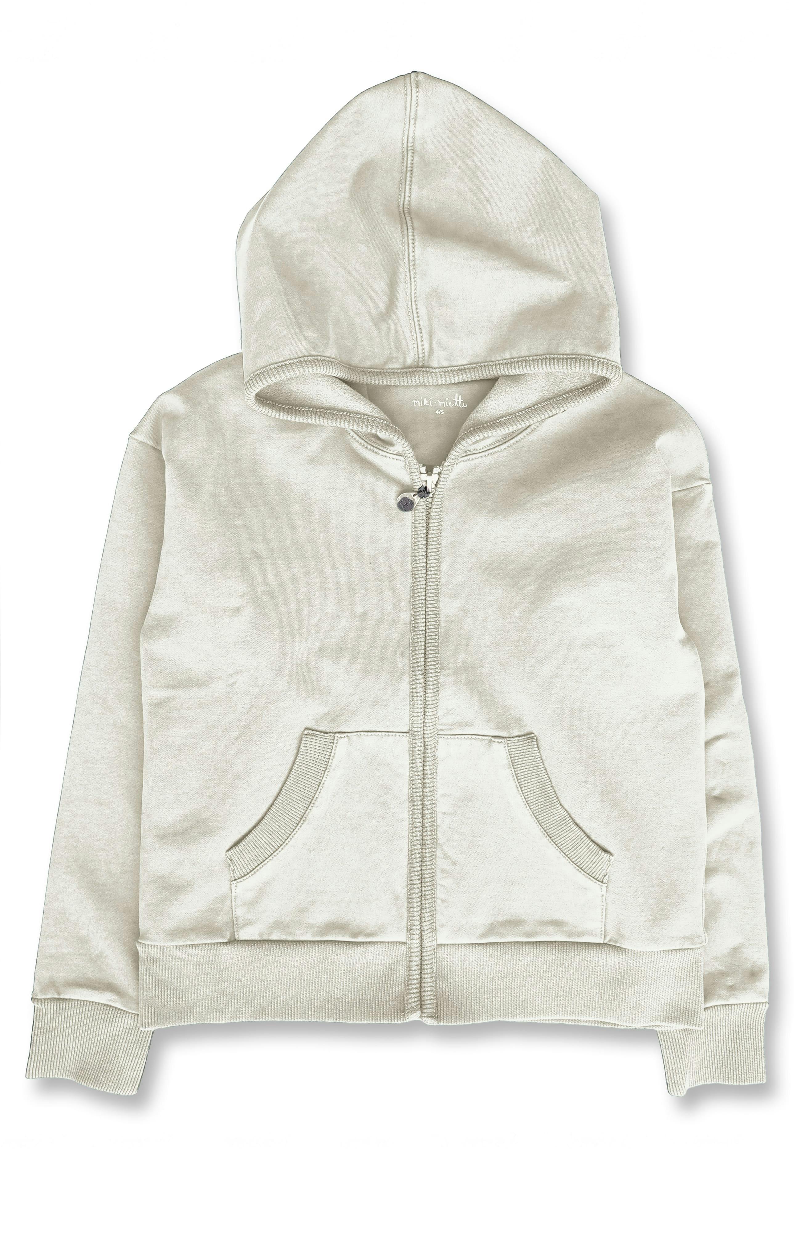 Creme Zip Tully Hoodie