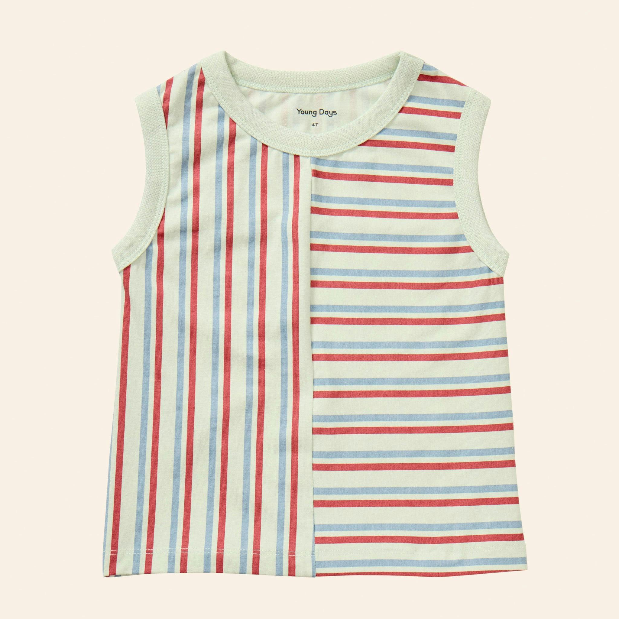 Stripe Mix Tank Top
