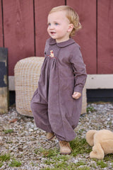 Chest Smocked Romper - Seated Lab