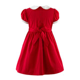 Classic Short Puff Sleeve Smocked Dress