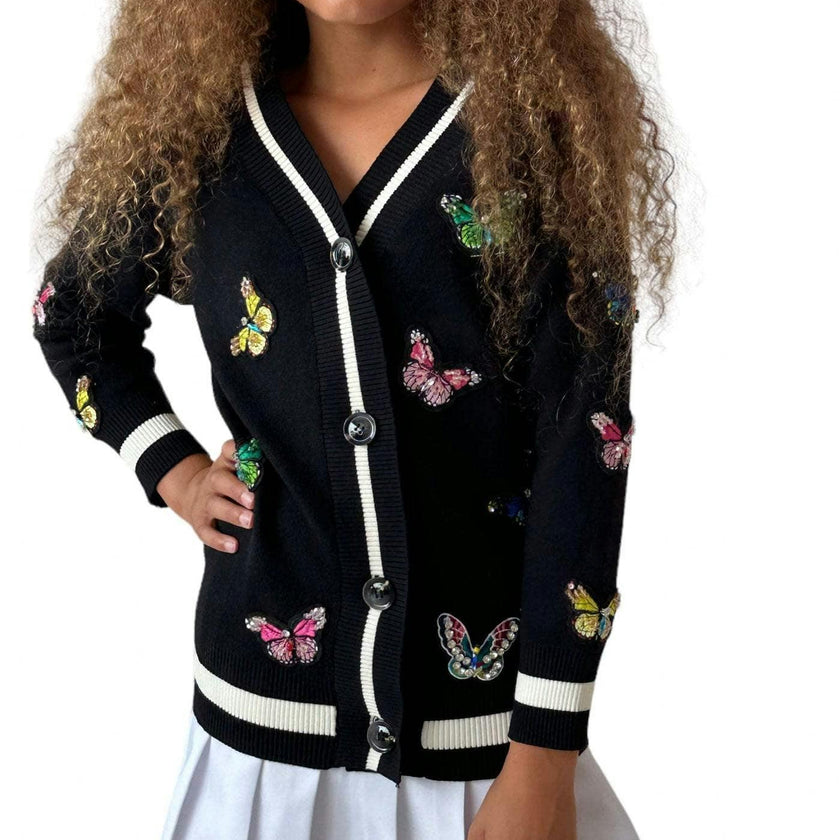 Patch Cardigan