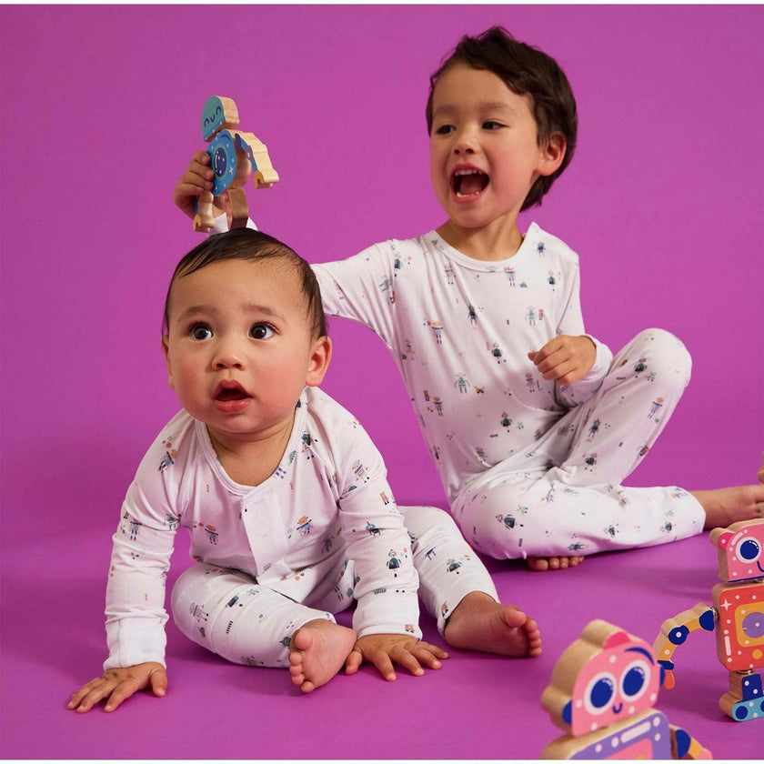 Magnetic Convertible Coverall LOVE YOU A BOT
