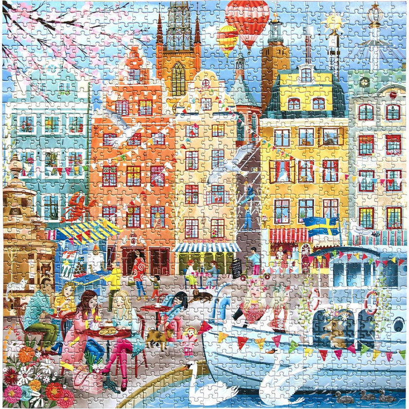 Piece&Love: Stockholm - 1000 pc Puzzle