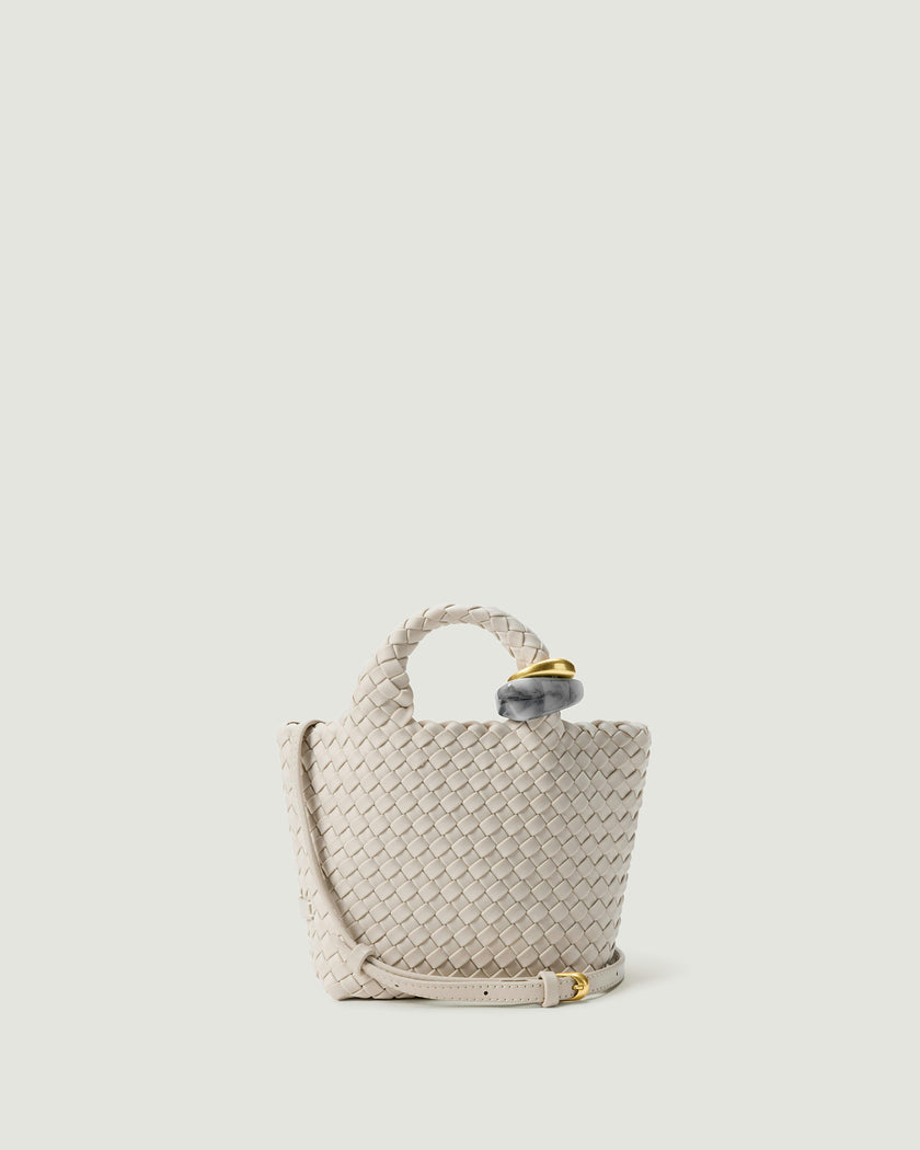 St. Barths Petit Tote Beads | Linen
