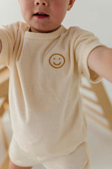 Short Sleeve Cotton Terry Set
