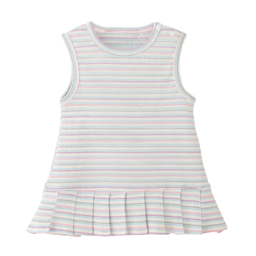 Pink Stripe Bunny Dress