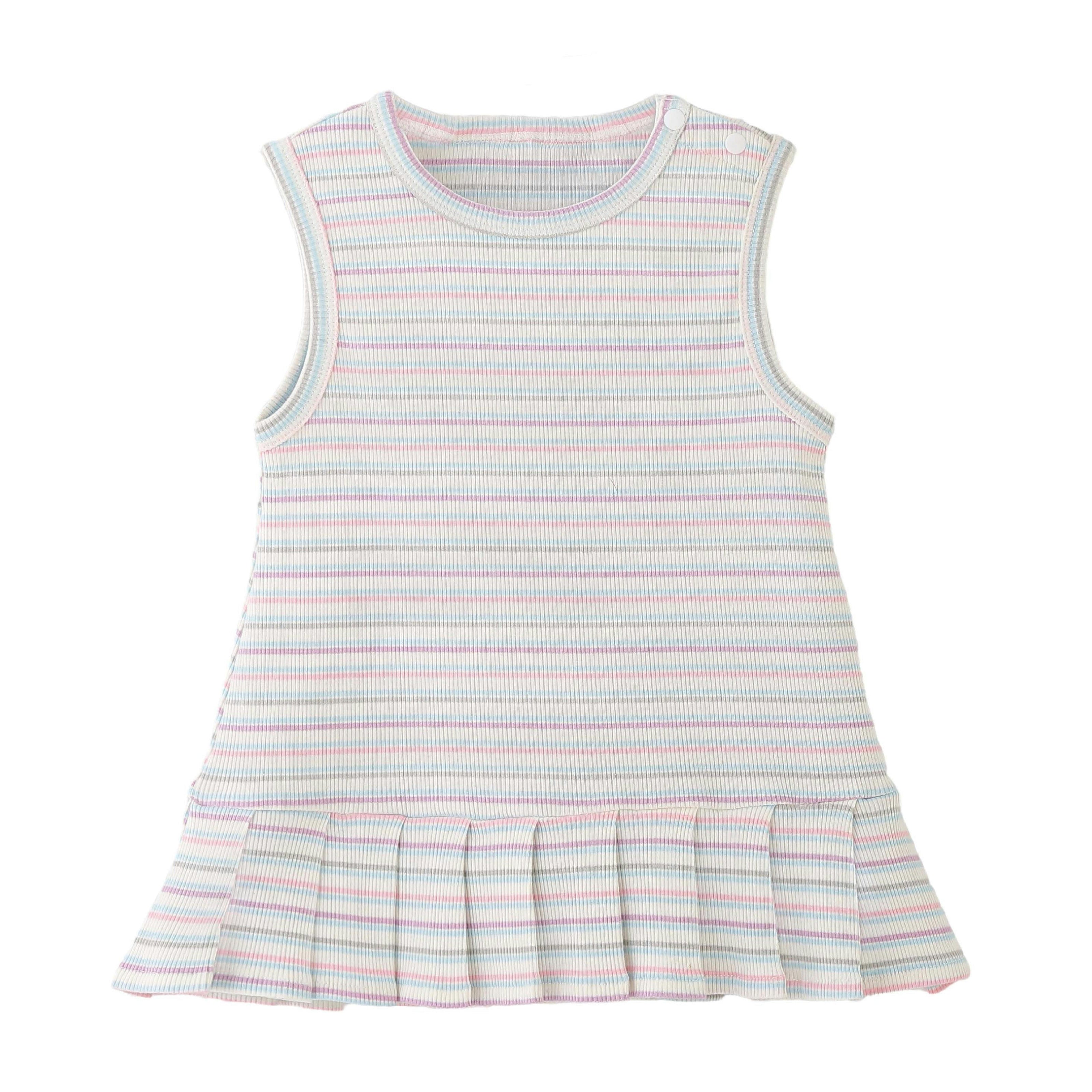 Pink Stripe Bunny Dress