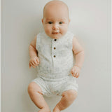tank romper | bunnies