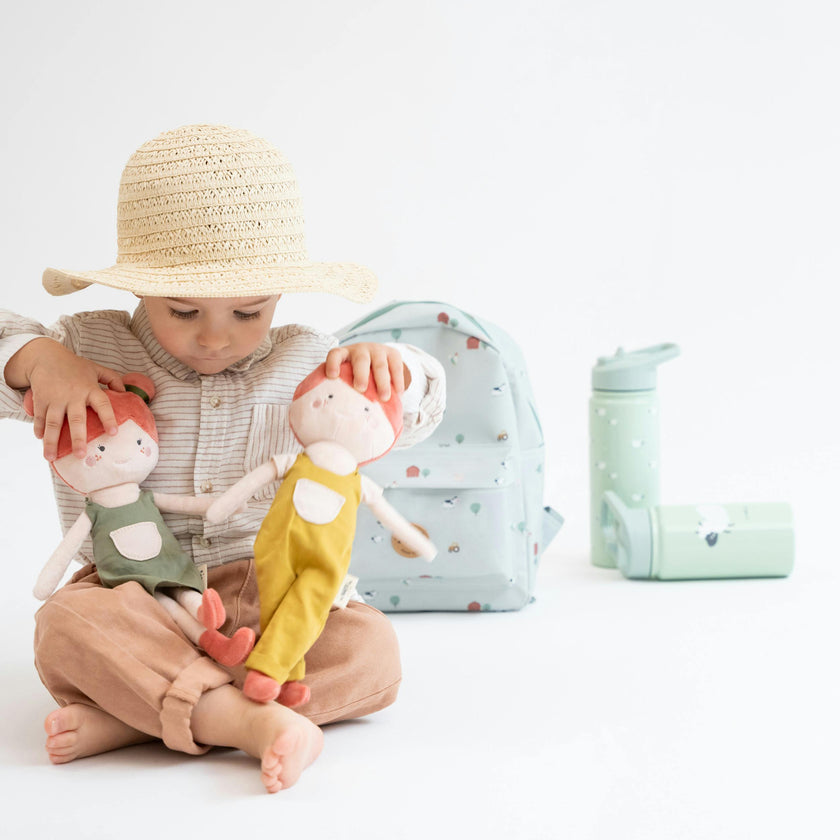 Funny Farm Backpack & Stainless-Steel Bottle Gift Set