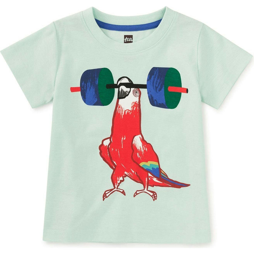 Strength Graphic Tee, Blue
