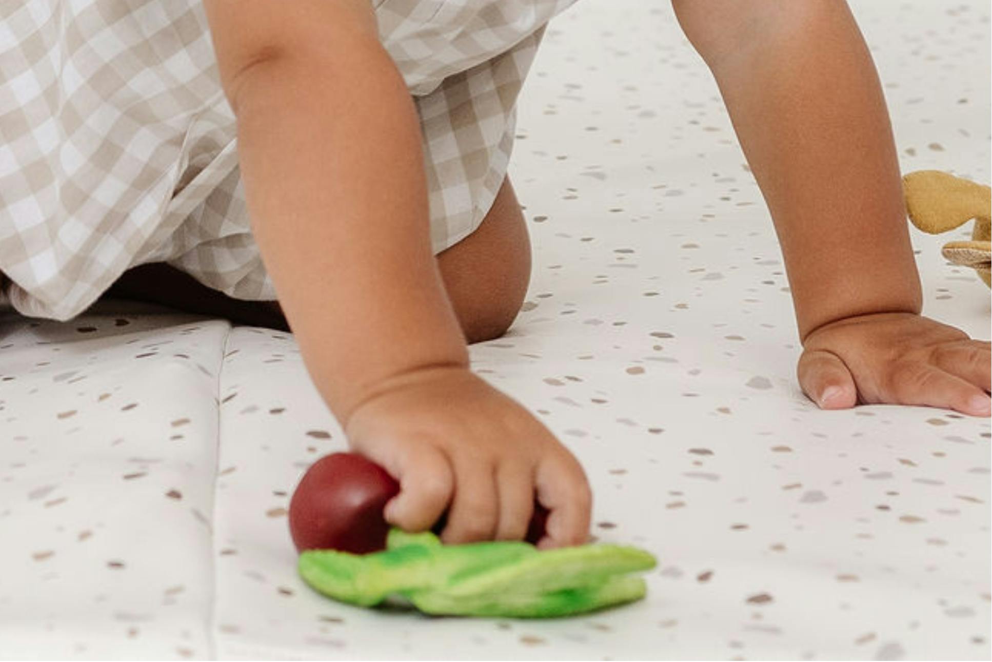 Terrazzo Chalk Vegan Leather Mat