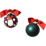 Ho Ho Santa Ball Ornament