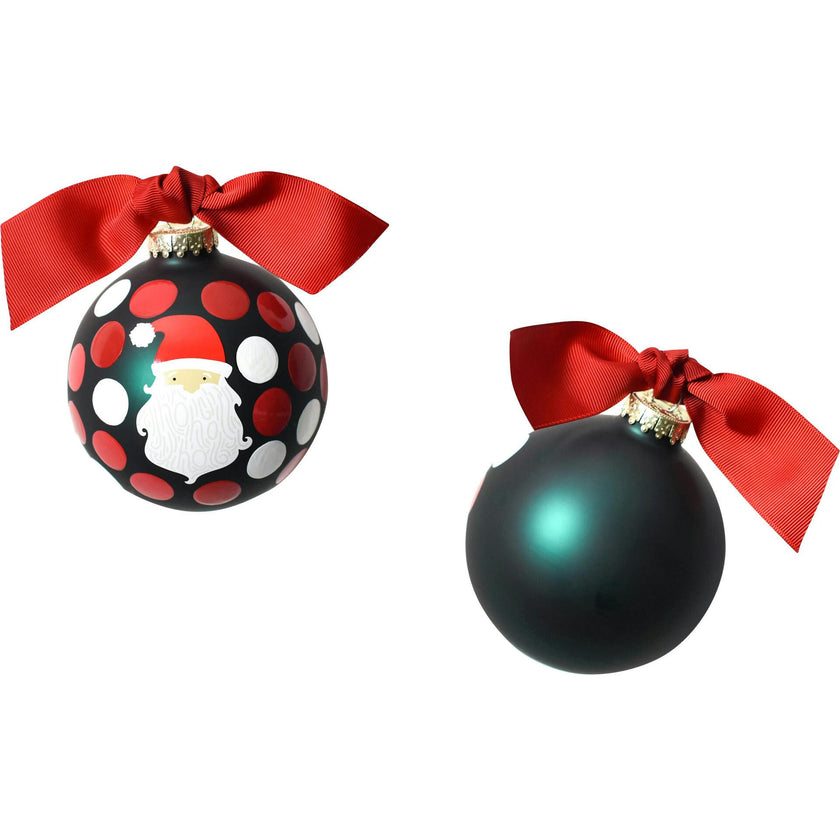 Ho Ho Santa Ball Ornament