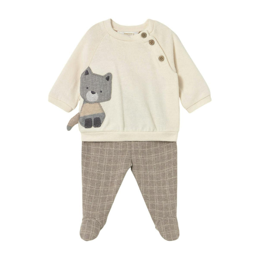 Newborn Boy Pants and Sweater Set