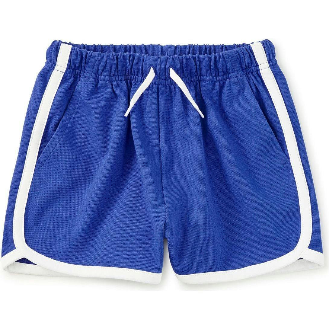 Sporty Ringer Shorts, Blue