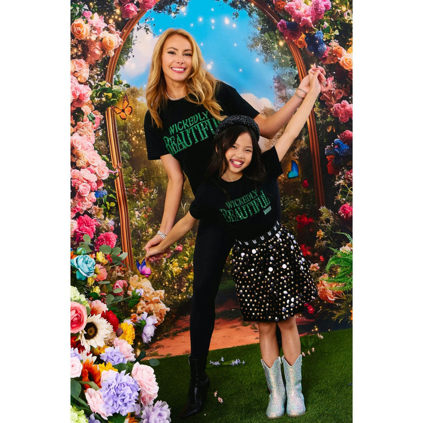 Wickedly Beautiful Tee Black