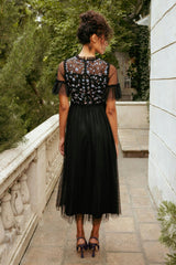 Louisa Dress in Black