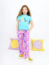 Smiley Faces Loungewear Pant