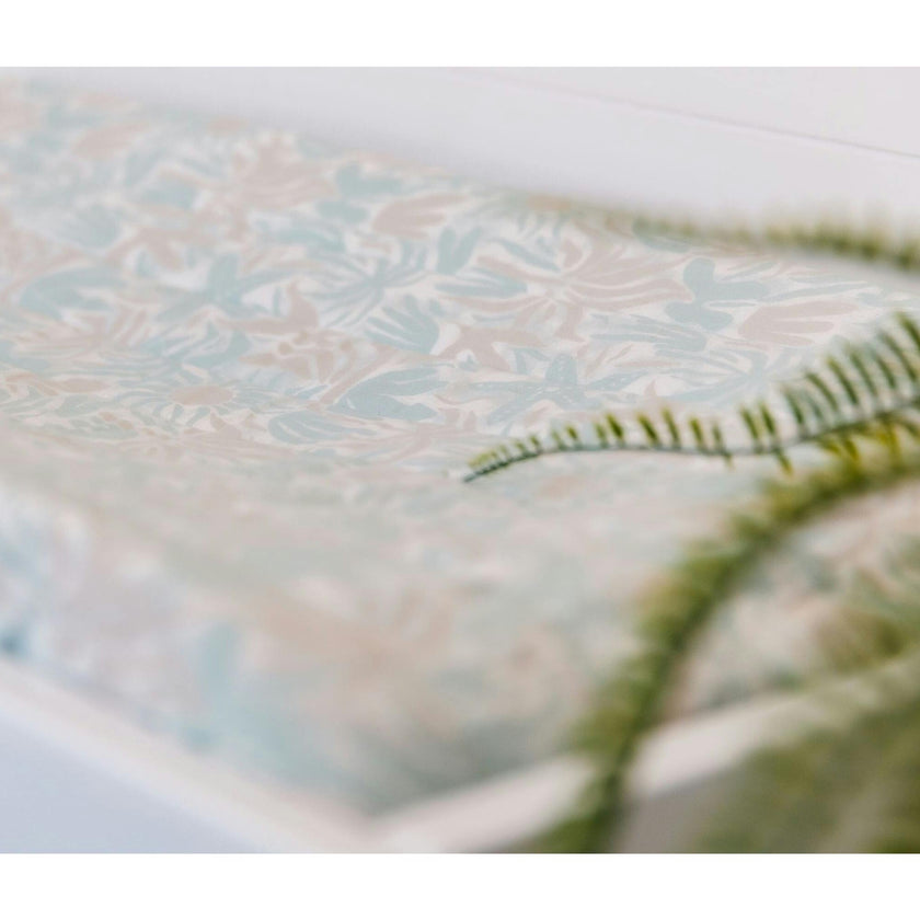 Cove Quilted Change Pad Cover (Beach Life)