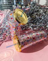 Multicolor Confetti Tumbler