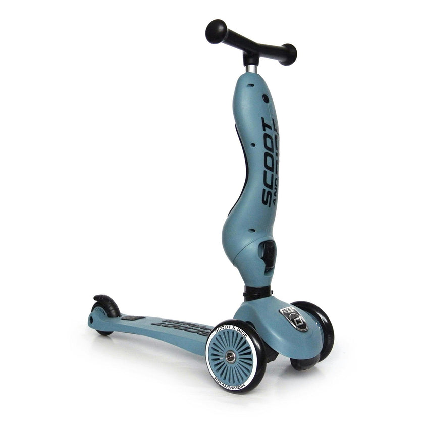 Highwaykick 1 Scooter and Ride On Toy Steel
