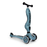 Highwaykick 1 Scooter and Ride On Toy Steel