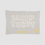 Custom Personalized Baby Sustainable Knit Throw Blanket - Sleep Tight