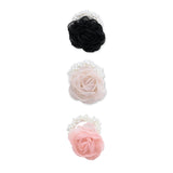 Pearl Petal Scrunchie set