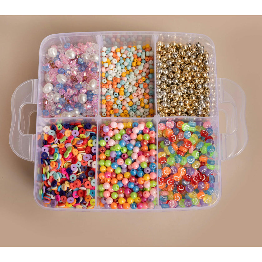 DIY Jewelry Letter Bead Party Kit, Over 5700 Pieces