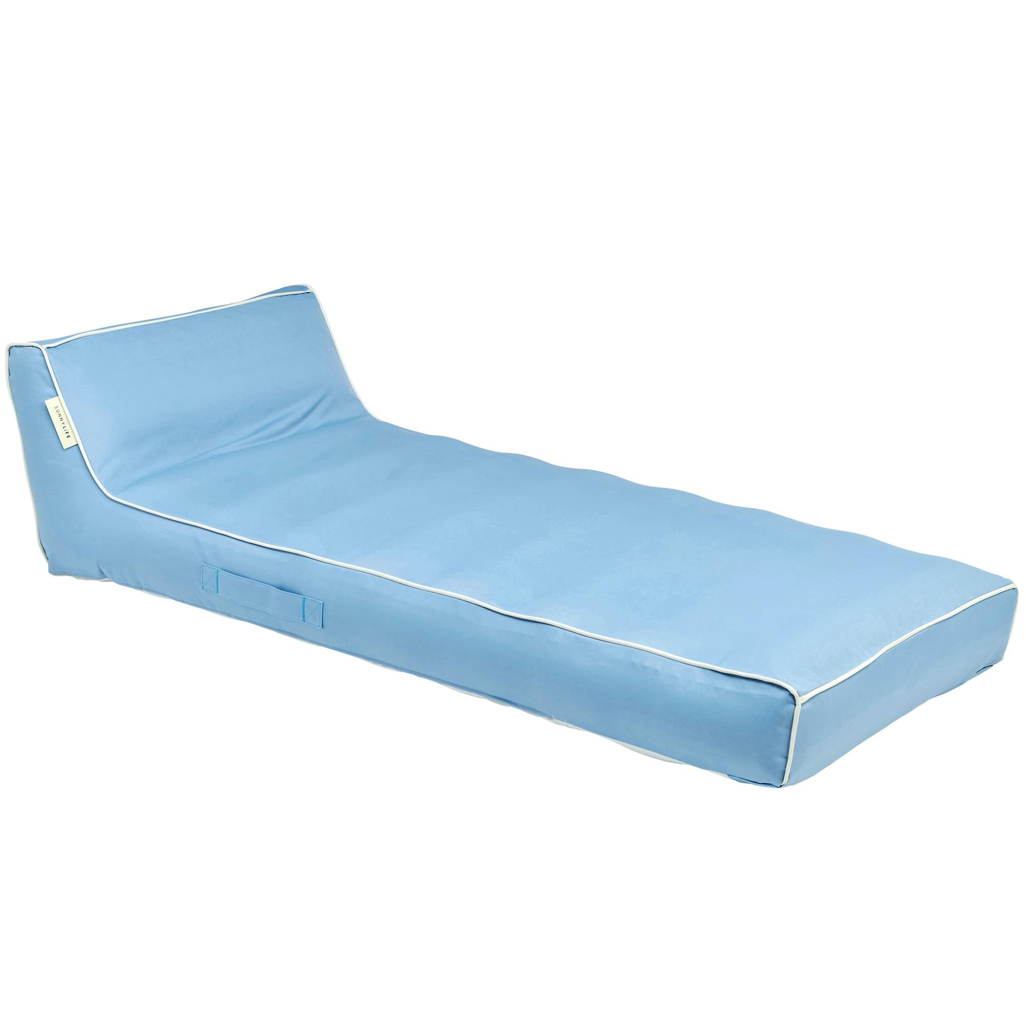 Luxe Lie-On Lounger: La Mer Med Blue