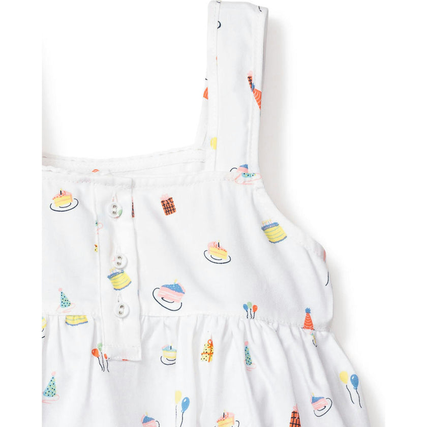 Girl's Twill Charlotte Nightgown in Birthday Wishes
