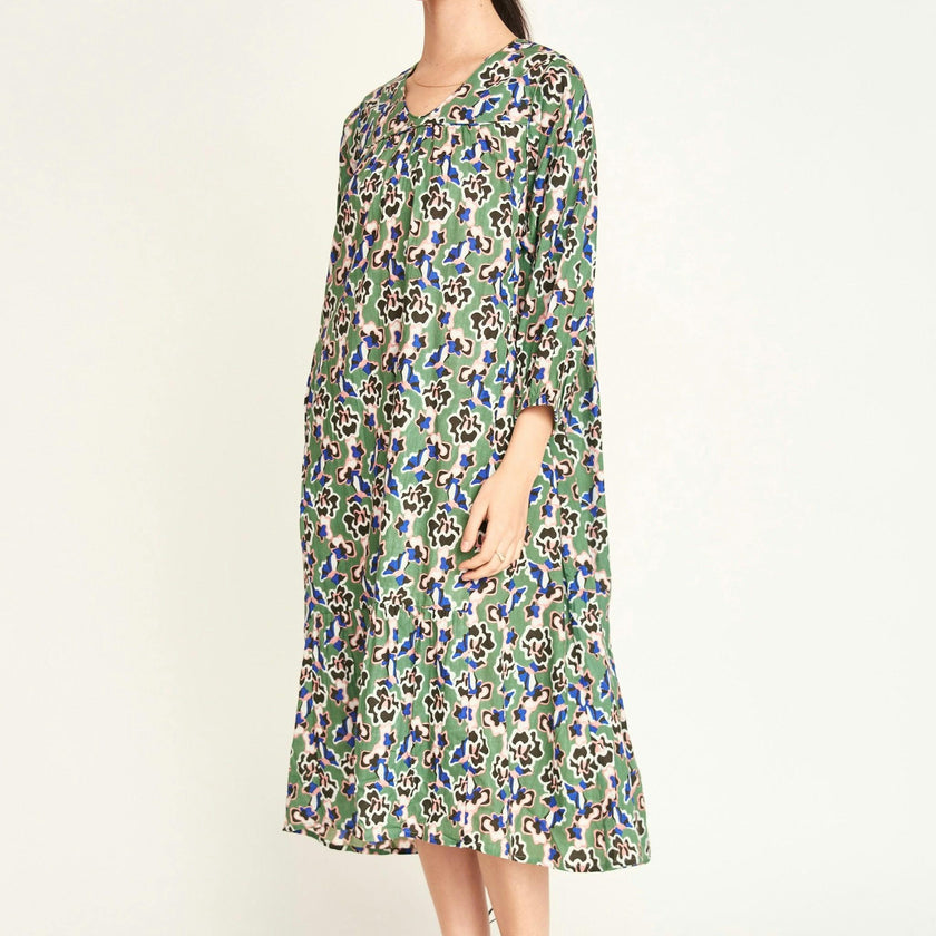 Belem Dress in Mint Orchid