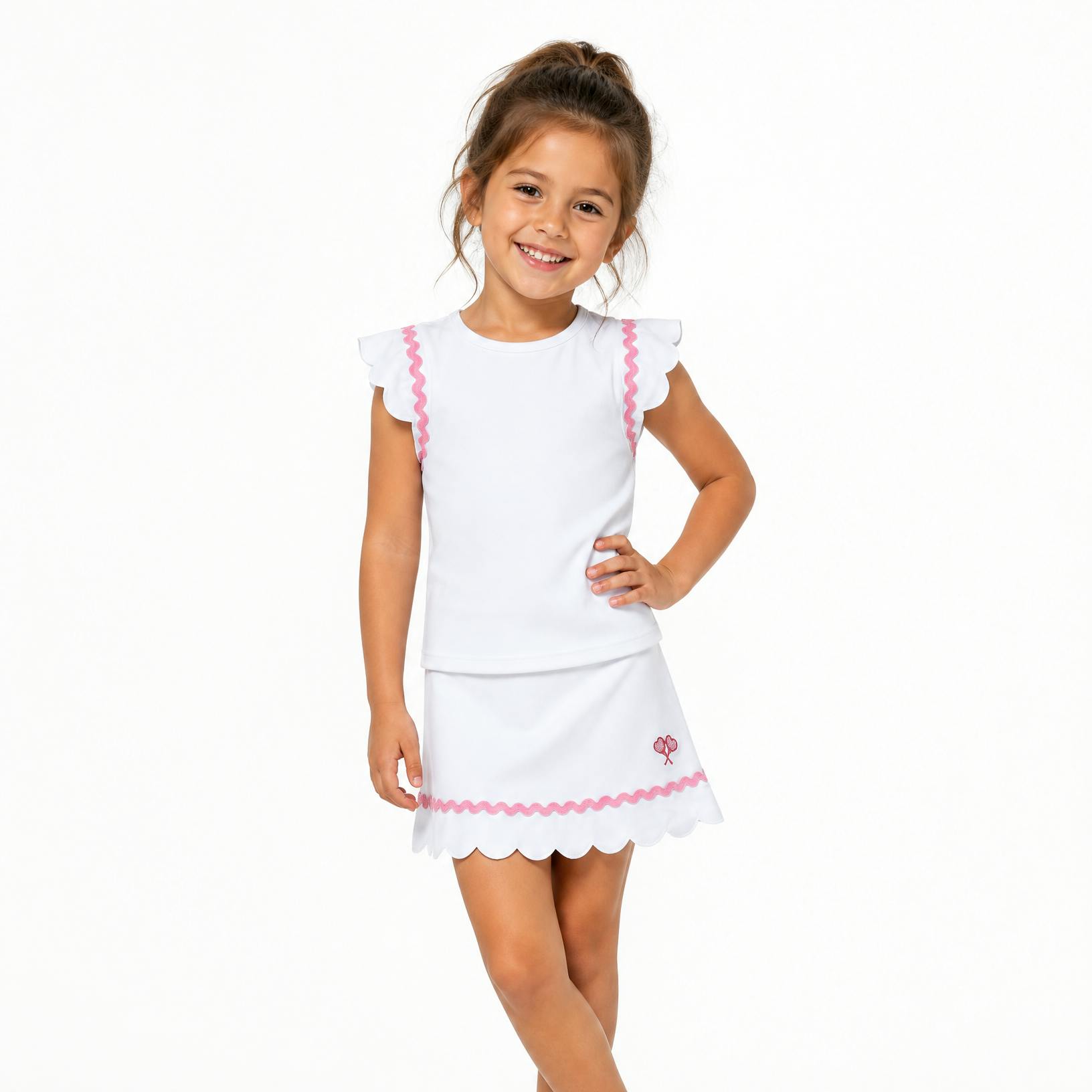 Love All Littles Kate Tennis Top