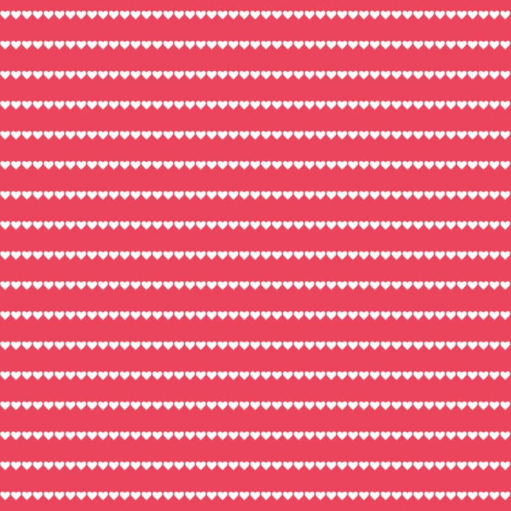 Puff Sleeve Tennis Dress in Red & White Heart Stripe