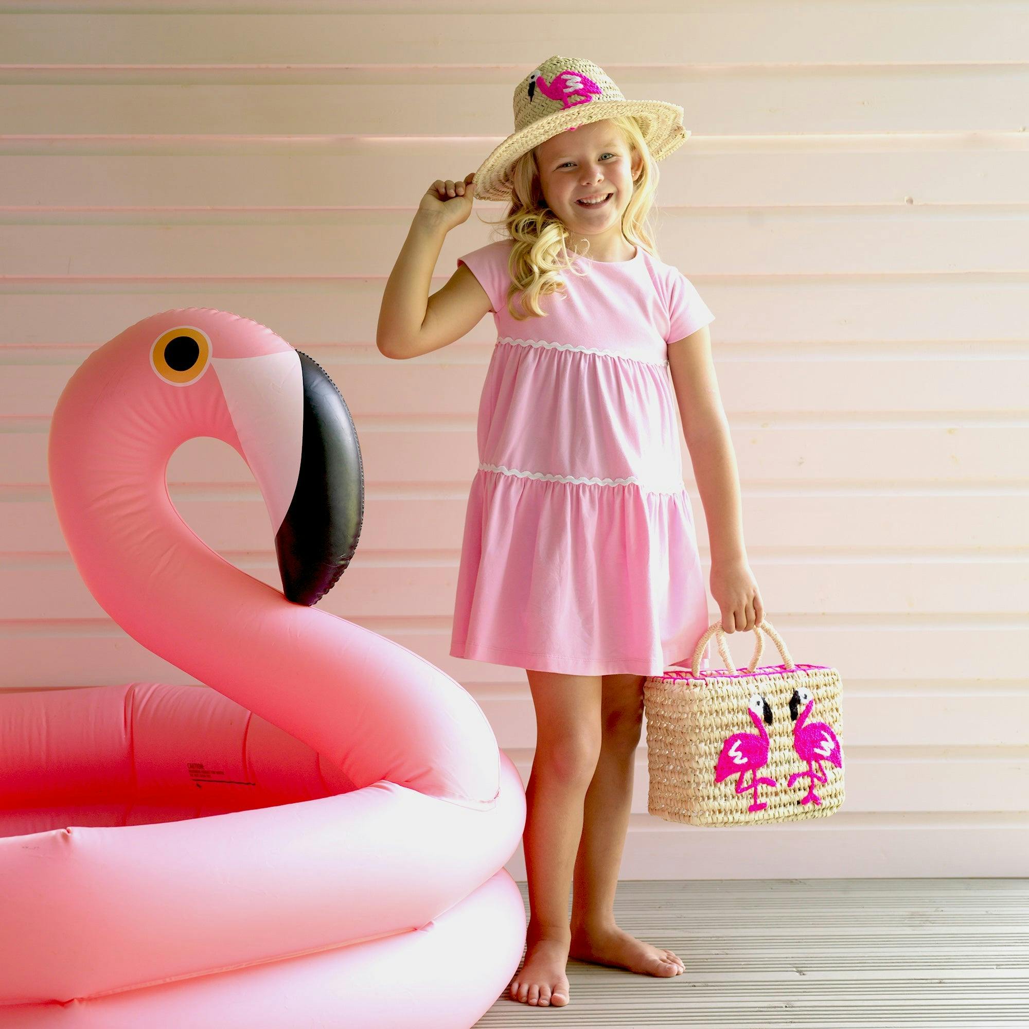 Pink Ric Rac Jersey Dress